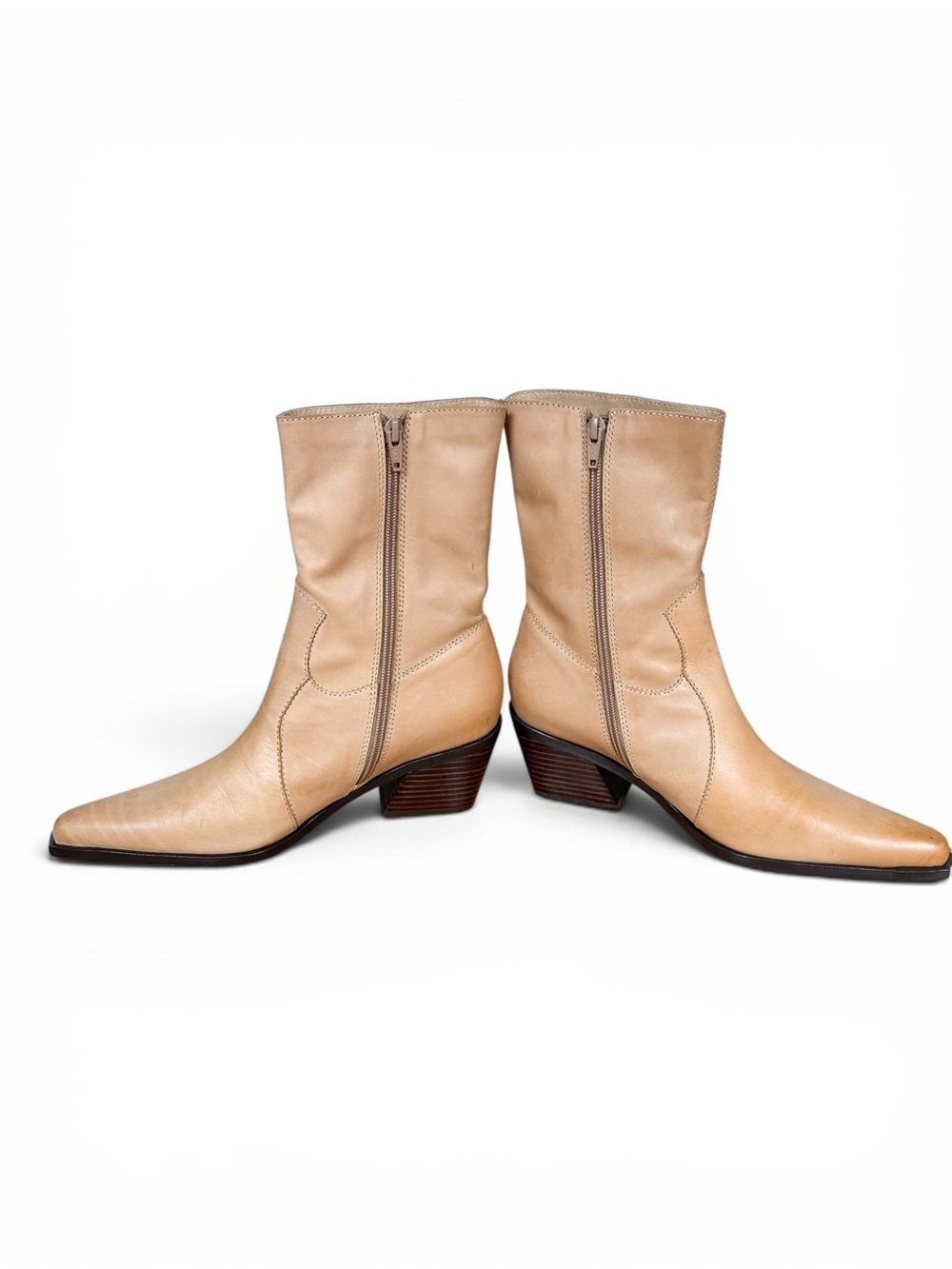 Intentionally Blank Mattie Heeled Boot Tan - Picture 5 of 9
